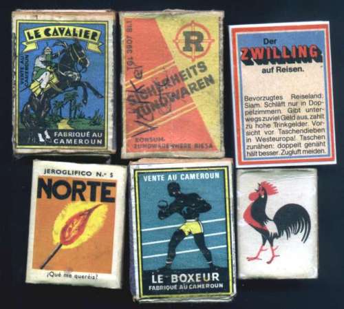 Streichholzschachteln